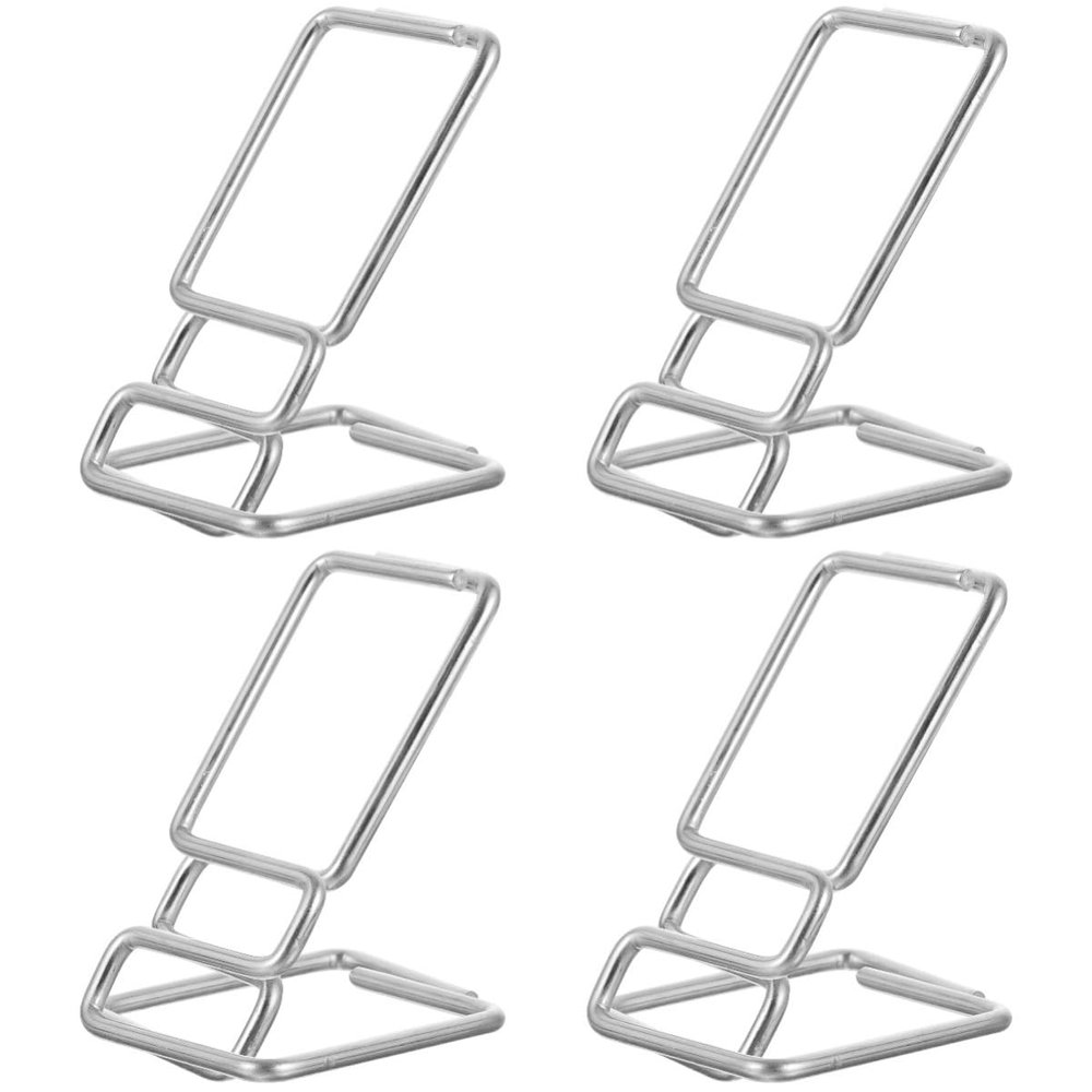 BESTYASH 4pcs Watch Storage Holder Metal Watch Stand Jewelry Organizer Stand Display for Home Office