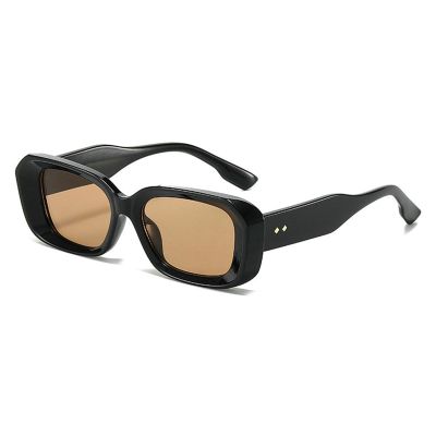 helena Multilayer Rectangle Sunglasses for Women Trendy Retro Fashion 90s Sunglasses UV400 Square Frame Eyewear (C2)