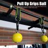 Pull up Grips Ball Set, Pull Up Power Ball Hold Grips with Straps Pull Up Power Ball for Chin Up, Kettlebell, Barbell Home Gym Workout (97mm model) view 2
