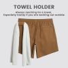 maamgic Gym Shorts for Men 7 inch with Liner Stretch 2 in 1 Workout Shorts Men Quick Dry Athletic Shorts Brown Small view 3