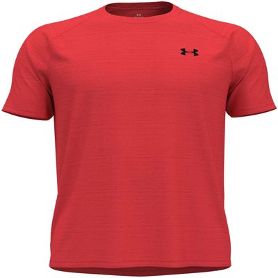 Under Armour - Mens Tiger Tech 2.0 T-Shirt, Color Red Solstice/Black (814), Size: XX-Large x Tall