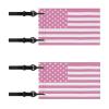 Oramclsy 2 Packs American Flag Golf Cart Flag Boat Flag Bicycle Flag EZGO Flag Handicap Golf Cart Flag Universal Fits EZGO Club Car TXT Boat Bike(Pink) view 1