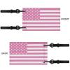 Oramclsy 2 Packs American Flag Golf Cart Flag Boat Flag Bicycle Flag EZGO Flag Handicap Golf Cart Flag Universal Fits EZGO Club Car TXT Boat Bike(Pink) view 3