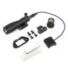 NECARL M340 540 Lumens Tactical Flashlight with 2 Rotating Bases, with Push Button & Remote Pressure Switch, Light & Pressure Switch Mount Fit for 20mm Picatinny Mlok/Keymod Rail view 1