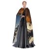 KOUUIP Beautiful Eiffel Tower Paris Print Adults Hooded Cloak With Halloween Christmas Witch Cape Robe Costume Party Supplies Cope  view 3