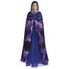 KOUUIP purple Poodle Print Adults Hooded Cloak With Halloween Christmas Witch Cape Robe Costume Party Supplies Cope  view 2