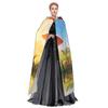 KOUUIP cartoon cute cow Print Adults Hooded Cloak With Halloween Christmas Witch Cape Robe Costume Party Supplies Cope  view 3