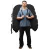 PLOCVB Inflatable Float Tube Outdoor Fishing Boat, Modern Outdoor Fishing Boat, Fishing Belly Boat W/Adjustable Shoulder Straps for Fishing, Rafting, Exploring, Angling, Load Capacity 286.6 lbs, Gray view 2