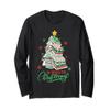 All I want for Christmas is more Books Book Lover Bookworm Long Sleeve T-Shirt view 1