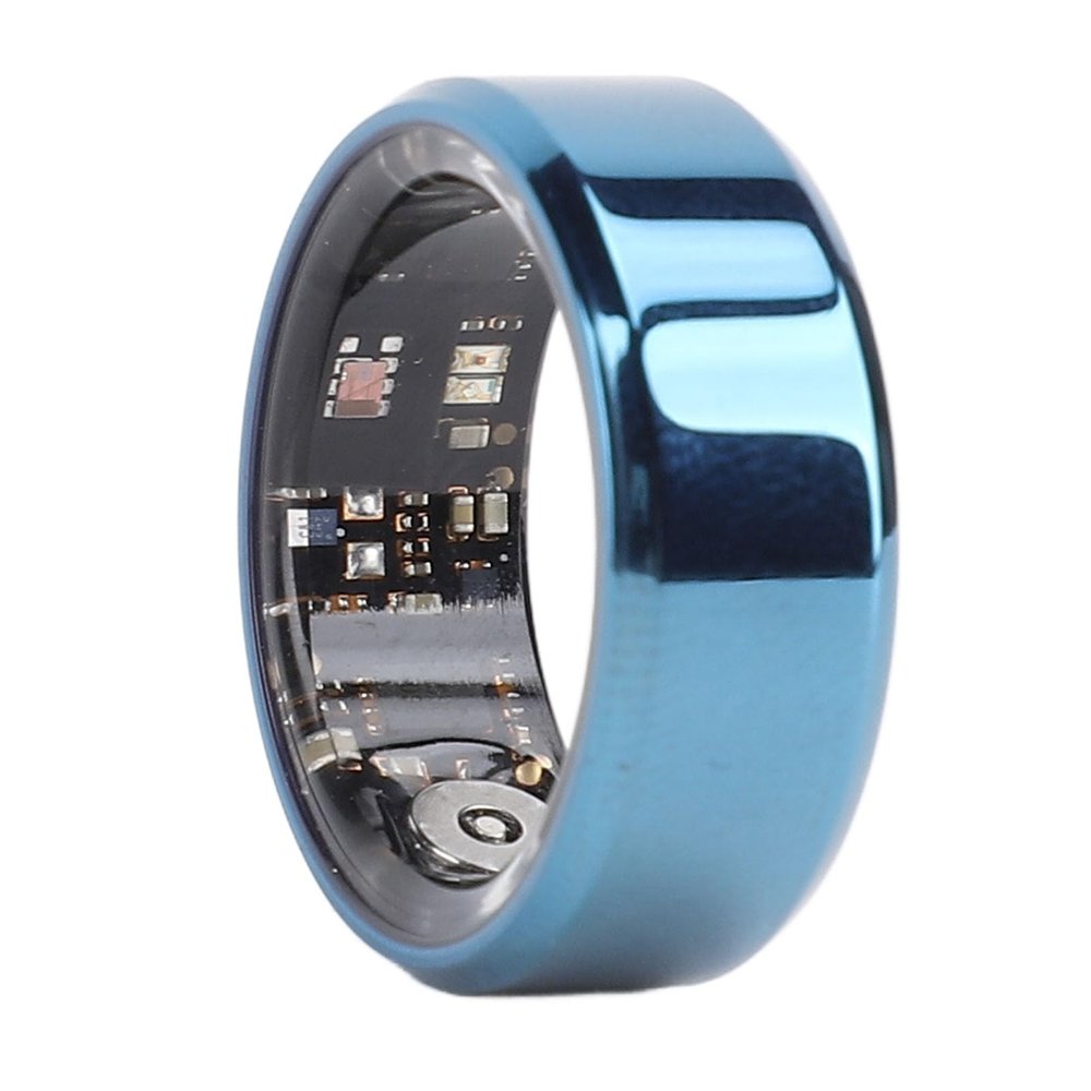 Gugxiom Smart Ring Health Tracker, IP68 Fitness Ring for Activity Monitoring, Steps, Distance, Calories, Up to 7 Day Battery, for iOS, Android (7#)