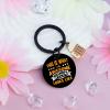 Klpoyu Grandpa Keychain Gift for Grandpa Grandfather Gifts Good Gifts for Grandpas Father's Day Grandfather Baby Announcement view 4