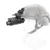 BINOCK NVG40 Pro WiFi Night Vision Goggles for Adults, Helmet Mounted OLED Large Circular Screen Night Vision Monocular, Dual IR 850nm 940nm 4K Video Shockproof NVG Goggles for Camping Hunting view 1