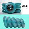 GROWTHLIN Inline Skate Replacement Wheels Outdoor & Indoor Inline Skate Wheels (4-Pack) 83A Roller Skate Wheel Replacement,Pink,70mm view 4