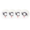 GROWTHLIN Inline Skate Replacement Wheels Outdoor & Indoor 85A 72MM76MM80MM Inline Skate WheeIs Roller Skate Wheel Replacement Roller Skate Skating Wheels 4-Pack,76mm view 1