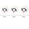 GROWTHLIN Inline Skate Replacement Wheels Outdoor & Indoor 85A 72MM76MM80MM Inline Skate WheeIs Roller Skate Wheel Replacement Roller Skate Skating Wheels 4-Pack,76mm view 2
