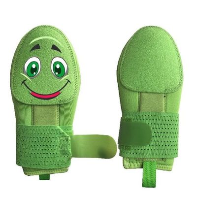 Longcanhui Green Baseball & Softball Sliding Mitt, Youth Size, Neoprene, Ambidextrous, Adjustable Wrist Strap