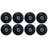 GROWTHLIN Inline Skate Replacement Wheels Outdoor & Indoor 8 Pack Inline Skate Wheels 82A with Bearings Furniture Wheels Replacement,60mm view 1
