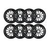 GROWTHLIN Inline Skate Replacement Wheels Outdoor & Indoor Inline Skate Wheels 90MM/100MM/110MM/125MM 85A (8-Pack) Inline Skates Replacement Wheel Race Racing Wheels 125MM