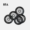 GROWTHLIN Inline Skate Replacement Wheels Outdoor & Indoor Inline Skate Wheels 90MM/100MM/110MM/125MM 85A (8-Pack) Inline Skates Replacement Wheel Race Racing Wheels 125MM view 3