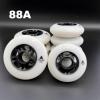 GROWTHLIN Inline Skate Replacement Wheels Outdoor & Indoor 4 Pack 88A Inline Skate WheeIs 76MM90MM Without Bearings Roller Skate Skating Wheels Roller Skate Wheel Replacement,76mm view 3