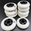 GROWTHLIN Inline Skate Replacement Wheels Outdoor & Indoor 4 Pack 88A Inline Skate WheeIs 76MM90MM Without Bearings Roller Skate Skating Wheels Roller Skate Wheel Replacement,76mm view 4