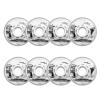 GROWTHLIN Inline Skate Replacement Wheels Outdoor & Indoor 76A Inline Skate Wheels 4 Pack Replacement Competition Special Training Wheels - 72/76/80mm &,80mm view 1