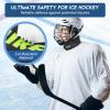 Hikeen Hockey Neck Guard,Premium Cut Resistant Protection,Adjustable & Soft Neck Protector,Optimal Safety Ice Hockey Protection Equipment -Youth and Adult view 2