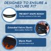 Hikeen Hockey Neck Guard,Premium Cut Resistant Protection,Adjustable & Soft Neck Protector,Optimal Safety Ice Hockey Protection Equipment -Youth and Adult view 3