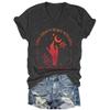 They Didn't Burn Witches They Burned Women Shirt, They Didn't Burn Witches They Burned Women V-Neck T-Shirt Tops B-Black view 1