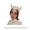 Beanie, Halloween Funny Hat for Girls Halloween Long Ears Hat Rabbit Warm Birthday Gifts view 3