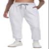 Heathyoga Fleece Lined Joggers for Women Thermal Sweatpants for Women Joggers with Pockets Workout Pants Running Pants White view 1