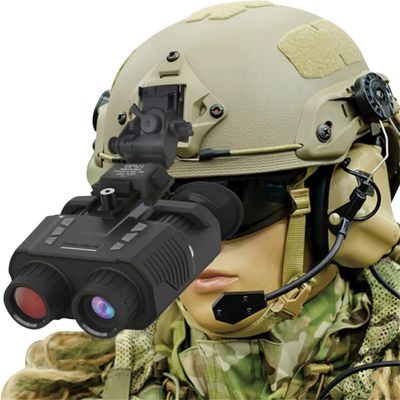 WLYPE Night Vision Binoculars, Head Mounted Night Vision Binoculars, 4X Digital Zoom, FHD Binocular, Viewing 984Ft/250M in 100% Darkness, Hunting Camping Equipment