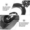 Anneome Motor Cleaner for Marine Boat Engine Flush Muffs Outboard Muffs Rectangular Motor Flusher Tool view 3