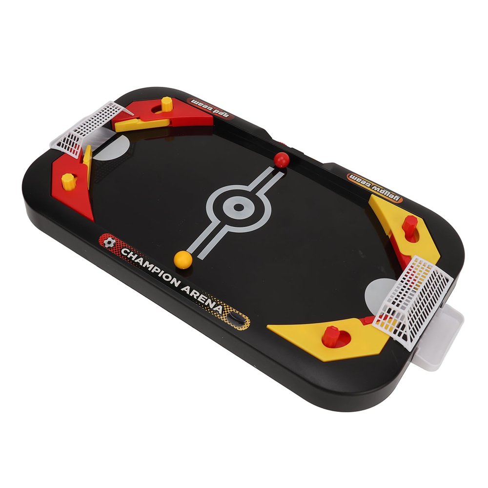 ariarly 2 in 1 Interactive Tabletop Soccer and Hockey Game Set - for Improving Coordination - Great Desktop Puck Sports Toy for Kids and Adults