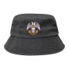 32nd Degree Masons Scottish Rite Bucket Hats Summer Fisherman Cap Demin Hat for Women Men Black view 1
