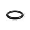 Parliky 1pair Abs Fitness Gym Workout for Body Strength Training for Chin Ups Push Ups Dips and Full Body Workouts Black view 2