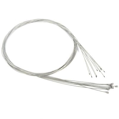 lvifloae 10Pcs Bike Shifter Cable Stainless Bike Derailleur Cable Road Shift Cable Inner Shift Cable Replaceable Wire Inner Derailleur Wire Rear Derailleur Cable for Bike
