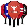 Boundless Pickleball Official Collegiate Licensed Team Paddles- Fiberglass Surface, Lightweight Core, Anti-Slip Sweat Absorbing Grip- USA Pickleball Association Approved Paddle (Texas) view 1