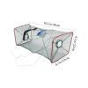 STOBOK 3pcs Crab and Minnow Fishing Net Folding Trap for Crawfish and Lobster Compact Design for Easy Storage and Transport view 2