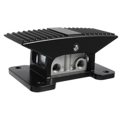 Hohopeti Pneumatic Foot Pedal Valve Momentary Control Hands for Power Tools Lightweight and Nonslip Design for Drills Saws