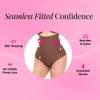 Shapewear Tummy Control Bodysuit for Women - Featherweight Scuba Suit Body Shaper for Snatched Waist, Sculpting & Slimming Compression - Open Bust Thong, Wear Your Own Bra - Nude (S) view 4