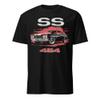 1970 Chevy Chevelle SS 454 Short-Sleeve Classic Car Mens T-Shirt Black view 1
