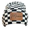 Silva Lining Winter Hat - Matching Kids & Adult Beanie - Personalized Checkered Winter Hat view 1