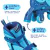 Roller Derby Switch Skates for Beginners, 2 in 1 Adjustable Skates Convert from Learn Mode to Inline Skates for Toddlers, Kids view 4