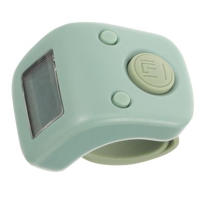 CORHAD Manual Digital Clicker Handheld Tally Counter Rechargeable Finger Counter Ring Night Light Memory Function for Statistics