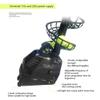 Tennis Ball Machine, Portable Tennis Ball Tosser, Tennis Ball Launcher with 4 Adjustable Levels and 2 Power Supply Methods, Can Hold Around 30 Balls, for Beginner Tennis Training view 2