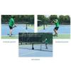 Tennis Ball Machine, Portable Tennis Ball Tosser, Tennis Ball Launcher with 4 Adjustable Levels and 2 Power Supply Methods, Can Hold Around 30 Balls, for Beginner Tennis Training view 4