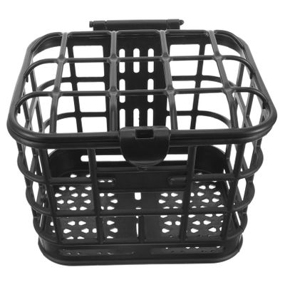 Outanaya Plastic Bike Front Basket Girls Boys Bike Basket Large Storage for Cycling