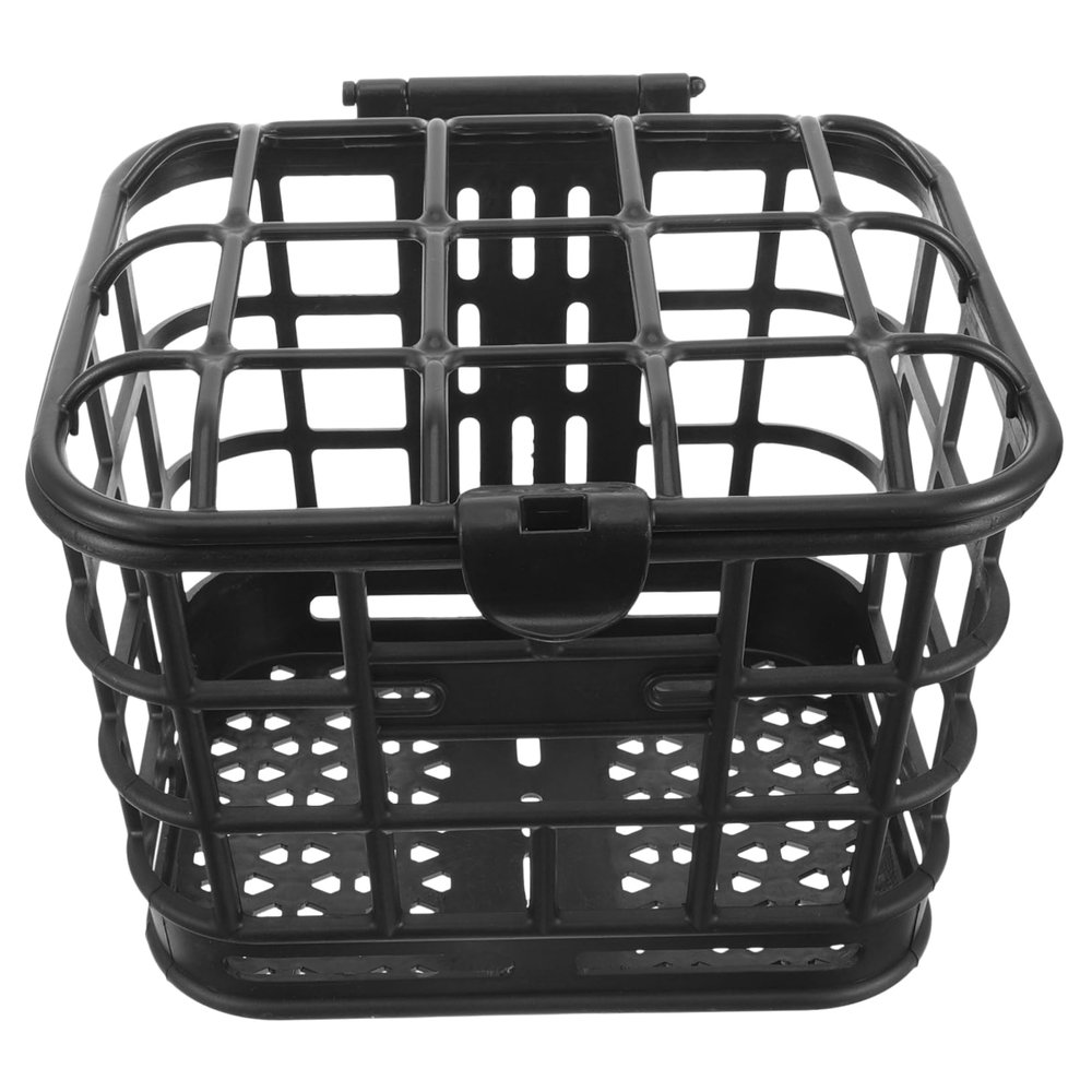Outanaya Plastic Bike Front Basket Girls Boys Bike Basket Large Storage for Cycling