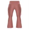Sinleey Men High Waist Fringe Flared Pants Ballroom Dance Pants Modern Dance Pants Disco Trousers Dusty Pink Large view 4